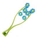 Facial, Hand and Foot Massage Tool Anti-Wrinkle Massage Roller Floral Shaped Slimming Face Roller 22 x 6 cm 1