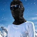 Fagyálló sisak a síeléshez és snowboardozáshoz, szemnyílással és perforált részekkel, unisex, univerzális méret 5
