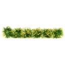 Faixa de flores em modelo 9 x 1 x 0,6 cm Grupos de flores miniatura Decoração de jardim para diorama Paisagem em modelo 13