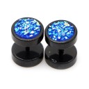Fake Plugs with Crystals 12