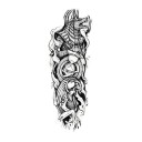 Fake Tattoo Sleeve H1173 13