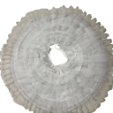 Falda blanca de boda y baile para vestidos Cintura 63,5–121,9 cm Largo 104,1 cm Falda volumétrica 368,3 cm Falda interior para vestidos 2