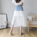 Falda combinada de mujer 4