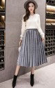 Falda de cintura alta para mujer 27