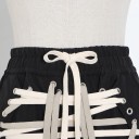 Falda de mujer con cordones 3