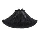 Falda de tul para mujer cintura 52–100 cm longitud 40 cm Falda esponjosa de varias capas con lazo para debajo de vestidos, trajes y atuendos 1