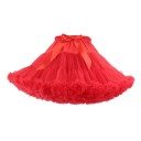 Falda de tul para mujer cintura 52–100 cm longitud 40 cm Falda esponjosa de varias capas con lazo para debajo de vestidos, trajes y atuendos 2