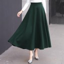 Falda formal de talle alto para mujer A1147 8