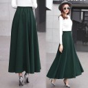Falda formal de talle alto para mujer A1147 3