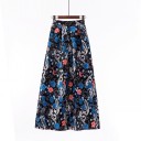 Falda larga de mujer con estampado A1581 19 Falda larga de mujer con estampado A1581 19