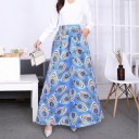Falda larga de mujer con estampado A1581 31 Falda larga de mujer con estampado A1581 31
