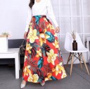 Falda larga de mujer con estampado A1581 30 Falda larga de mujer con estampado A1581 30