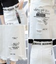 Falda midi vaquera para mujer 3