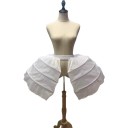 Falda nupcial con volumen en la parte trasera 3 aros Altura 48 cm Ancho de apertura 90 cm Falda abierta para vestidos de novia y de gala 6