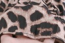 Falda plisada de mujer con estampado animal 3