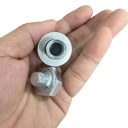 Falešný šroub s maticemi – skrytá úložná schránka na peníze a drobnosti, kovové provedení, tajný trezor pro domácnost i dílnu 2