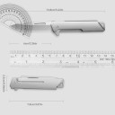 Fällbar fickkniv 13,8 cm EDC-kniv i rostfritt stål för utomhusvandring Camping Taktiskt verktyg Bärbar hopfällbar utomhuskniv 2