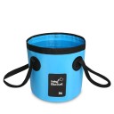 Fällbar hink 20 l med handtag ca 30 × 25,9 cm lätt bärbar hink för fiske camping vandring och utomhusaktiviteter 2