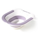 Fällbar toalett Sitz Bath badkar för gravida kvinnor vård efter förlossning tvättställ för hemorrojds patienter utan spolning 39×35×12,5cm PP TPE 3