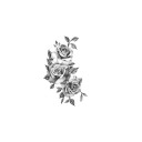 Falsk blomstertatovering 17