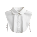 Falsk krage för kvinnor Elegant avtagbar damkrage Klassisk dekorativ krage för tröja blusklänning Snygg modeaccessoar 2