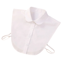 Falsk krave til kvinder. Afrundet. Elegant tilbehør til bluser og kjoler. Komfortabel og stilfuld. Let og luftig. En designermodedetalje til enhver lejlighed. 2