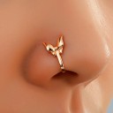 Falsk næsepiercing sommerfugl N917 3