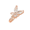 Falso piercing no nariz borboleta 3