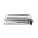 Faltbare Arbeitsbühne höhenverstellbar 60–90 cm, Tragkraft 200 kg, Aluminiumlegierung, silber, zum Malen und Reparieren 8