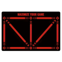 Faltbare Fußball-Trainingsmatte 60 x 90 cm Robuste, rutschfeste und langlebige Oberfläche zum Üben von Technik und Stabilität beim Training 1