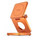 Faltbare magnetische kabellose Ladestation 3in1 Qi2.2 25 W für iPhone Apple Watch und AirPods Reise-Ladeständer 3