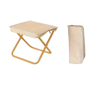 Faltbare tragbare Outdoor-Stuhl 24 x 26 x 28 cm Kompakte Camping-Hocker mit Reißverschluss Im zusammengeklappten Zustand 12,5 x 11,2 cm 3