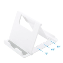Faltbarer Handyhalter für den Schreibtisch, 8,2 x 7 cm, verstellbarer Winkel, Telefonhalterung, kompakter Schreibtischständer, für Zuhause 7