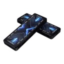 Fan Hub 13.3 x 4.8 x 1.4 cm 2-in-1 with 8 ARGB Ports and 8 PWM Ports with Remote Control Black for PC Case 4