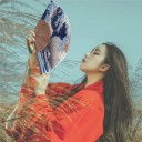 Fan with Japanese Painting 3