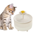 Fântână de apă pentru pisici USB, 1L, bol automat cu filtru, dozator de apă silențios, adăpător pentru pisici, DC5V, alimentare electrică 5