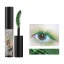 Farb-Mascara für dicke Wimpern, kleine, kompakte, wasserfeste Wimperntusche, 2,1 x 1,5 x 8,6 cm, lang anhaltende, sanfte Wimperntusche 2