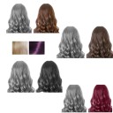 Färbender Haarschampoo 3 in 1 200 ml Nährende langanhaltende Farbe Abdeckung von grauen Haaren Für Frauen und Männer Verschiedene Farbtöne 4