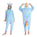 Farbenfroher Einhorn-Jumpsuit für Mädchen 7