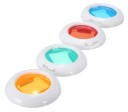 Farbfilter für das Objektiv für Fujifilm Instax Mini 7S 7 8 8+ und 9 Set mit 4 Stück in rot, blau, grün und orange aus ABS-Kunststoff 3