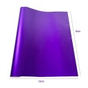 Farbige Selbstklebefolie 50x150 cm Matt satinierte PVC-Folie Ice Chrome Effekt Wasserfester Schutz von Autotüren und Karosserie DIY Anwendungen 2