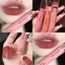 Farbiger Lipgloss, feuchtigkeitsspendender Lipgloss, pflegender und pflegender Glanz, flüssiger, glänzender Lippenstift V220 7