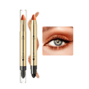 Fard à paupières crémeux pailleté Crayon à paupières crémeux avec applicateur Crayon ultra pigmenté Résistant à l'eau V249 2