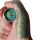 Fard à paupières pailleté chrome pigmenté en format compact 4