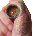 Fard à paupières pailleté chrome pigmenté en format compact 5