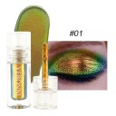 Fard de pleoape lichid schimbător cu efect multichromatic Chameleon luciu intens Pigment metalic de lungă durată 1