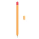 Farebné silikónové ochranné puzdro na Apple Pencil 2 s odnímateľnou krytkou, elastický materiál, hladký protišmykový povrch 7