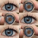 Färgade kontaktlinser mjuka hydrogel med mörk kant realistisk effekt diameter 14.5 mm för dagligt bruk 5