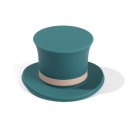 Färgglad flaskpropp i cylinderform Dekorativ vinpropp Original silikonvinpropp Flaskpropp med hattmotiv 3