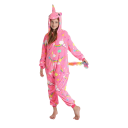 Färgglada unicorn jumpsuit för flickor 9